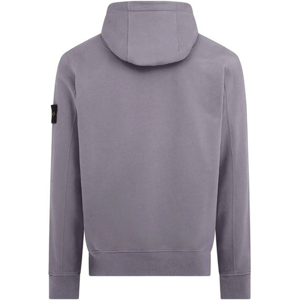Stone Island Fleece Hoodie - Purple